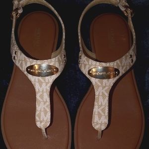 Michael Michael Kors monogram-print sandals